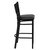 HERCULES Series Black Coffee Back Metal Restaurant Barstool - Black Vinyl Seat HERCULES Series Black Coffee Back Metal Restaurant Barstool - Black Vinyl Seat