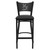 HERCULES Series Black Coffee Back Metal Restaurant Barstool - Black Vinyl Seat HERCULES Series Black Coffee Back Metal Restaurant Barstool - Black Vinyl Seat