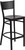 HERCULES Series Black Grid Back Metal Restaurant Barstool - Mahogany Wood Seat HERCULES Series Black Grid Back Metal Restaurant Barstool - Mahogany Wood Seat