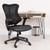 High Back Designer Black Mesh Executive Swivel Ergonomic Office Chair with LeatherSoft Seat and Adjustable Arms High Back Designer Black Mesh Executive Swivel Ergonomic Office Chair with LeatherSoft Seat and Adjustable Arms