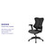 High Back Designer Black Mesh Executive Swivel Ergonomic Office Chair with LeatherSoft Seat and Adjustable Arms High Back Designer Black Mesh Executive Swivel Ergonomic Office Chair with LeatherSoft Seat and Adjustable Arms