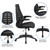 High Back Designer Black Mesh Executive Swivel Ergonomic Office Chair with Height Adjustable Flip-Up Arms High Back Designer Black Mesh Executive Swivel Ergonomic Office Chair with Height Adjustable Flip-Up Arms