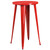 Commercial Grade 24" Round Red Metal Indoor-Outdoor Bar Height Table Commercial Grade 24" Round Red Metal Indoor-Outdoor Bar Height Table