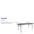 6-Foot Bi-Fold Dark Gray Plastic Folding Table with Carrying Handle 6-Foot Bi-Fold Dark Gray Plastic Folding Table with Carrying Handle