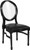 900 lb. Capacity King Louis Chair with Transparent Back, Black Vinyl Seat and Black Frame 900 lb. Capacity King Louis Chair with Transparent Back, Black Vinyl Seat and Black Frame