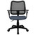 Mid-Back Navy Blue Mesh Swivel Task Office Chair with Adjustable Arms Mid-Back Navy Blue Mesh Swivel Task Office Chair with Adjustable Arms