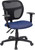Mid-Back Navy Blue Mesh Swivel Task Office Chair with Back Height Adjustment and Adjustable Arms Mid-Back Navy Blue Mesh Swivel Task Office Chair with Back Height Adjustment and Adjustable Arms