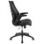 High Back Black LeatherSoft Executive Swivel Office Chair with Molded Foam Seat and Adjustable Arms High Back Black LeatherSoft Executive Swivel Office Chair with Molded Foam Seat and Adjustable Arms