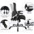 High Back Black Mesh Multifunction Executive Swivel Ergonomic Office Chair with Molded Foam Seat and Adjustable Arms High Back Black Mesh Multifunction Executive Swivel Ergonomic Office Chair with Molded Foam Seat and Adjustable Arms