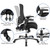 High Back Black Mesh Multifunction Executive Swivel Ergonomic Office Chair with Molded Foam Seat and Adjustable Arms High Back Black Mesh Multifunction Executive Swivel Ergonomic Office Chair with Molded Foam Seat and Adjustable Arms