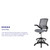 Mid-Back Dark Gray Mesh Ergonomic Drafting Chair with Adjustable Foot Ring and Flip-Up Arms Mid-Back Dark Gray Mesh Ergonomic Drafting Chair with Adjustable Foot Ring and Flip-Up Arms