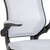 Mid-Back White Mesh Ergonomic Drafting Chair with Adjustable Foot Ring and Flip-Up Arms Mid-Back White Mesh Ergonomic Drafting Chair with Adjustable Foot Ring and Flip-Up Arms