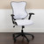 High Back Designer White Mesh Executive Swivel Ergonomic Office Chair with Adjustable Arms High Back Designer White Mesh Executive Swivel Ergonomic Office Chair with Adjustable Arms