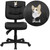 Embroidered Mid-Back Black LeatherSoft Multifunction Swivel Ergonomic Task Office Chair Embroidered Mid-Back Black LeatherSoft Multifunction Swivel Ergonomic Task Office Chair