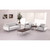 HERCULES Lesley Series Contemporary Melrose White LeatherSoft Chair with Encasing Frame HERCULES Lesley Series Contemporary Melrose White LeatherSoft Chair with Encasing Frame