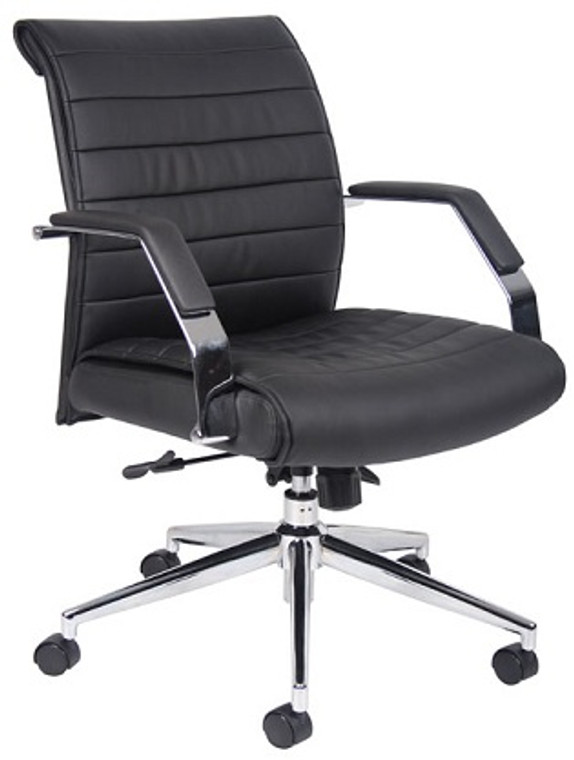 Ribbed Mid Back Executive Chair