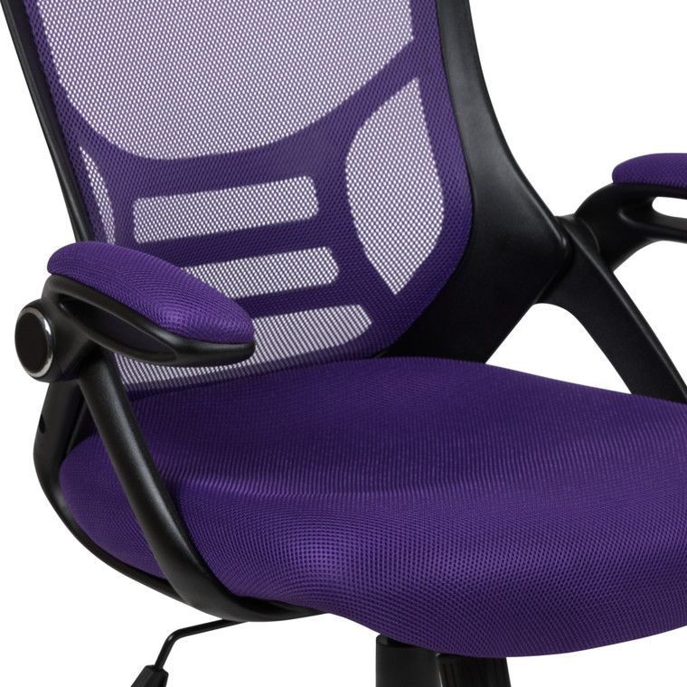 Purple mesh office chair Clearance
