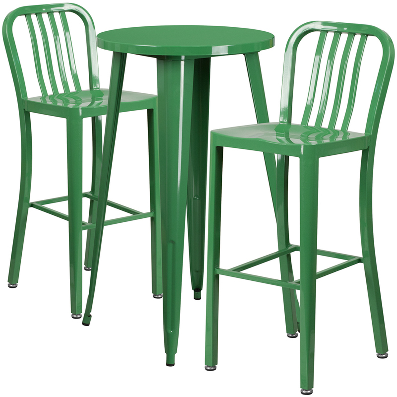 Green Metal Table & Chair Sets