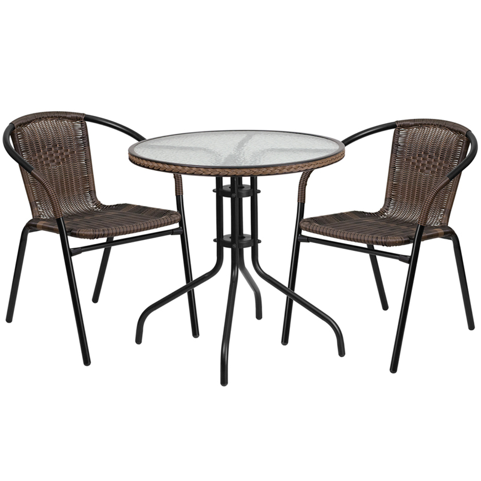 Rattan Table & Chair Sets