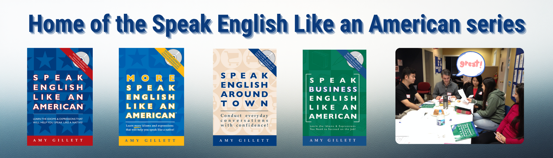 Speak English Like an American series - bestselling ESL books