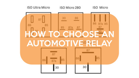 How to Choose an Automotive Relay