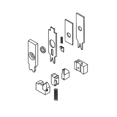 1928498165 Bosch Connector, Crimp Tool, Wear Set, BDK/BSK, 2.8mm, 0.5-1mm²