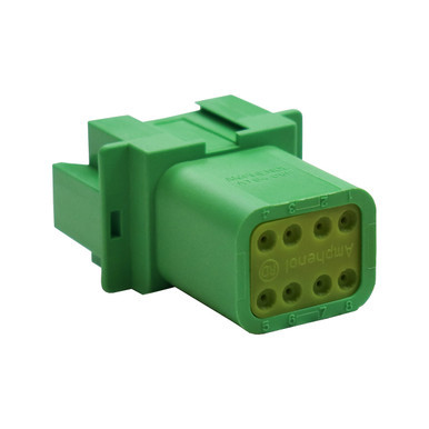 AT04-08PC-RD01 Amphenol Sine 8-Way AT Series Connector