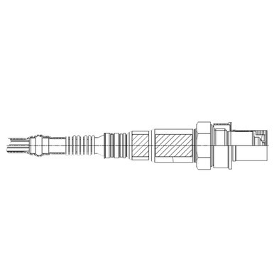 0258017462 Bosch Oxygen Sensor