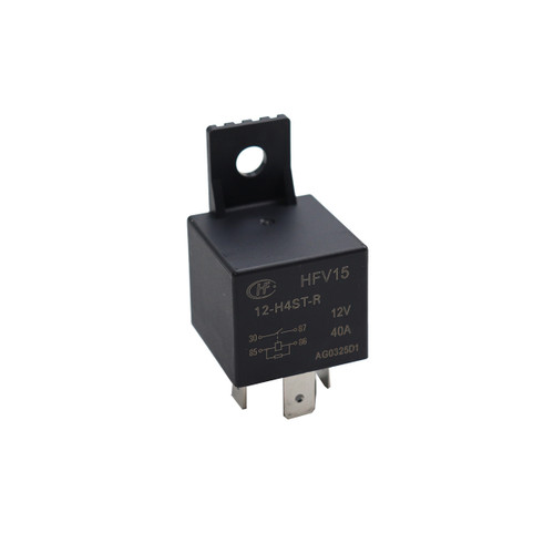 HFV15-12-H4ST-R(257) Hongfa Mini ISO Relay, 12V, Sealed, Black