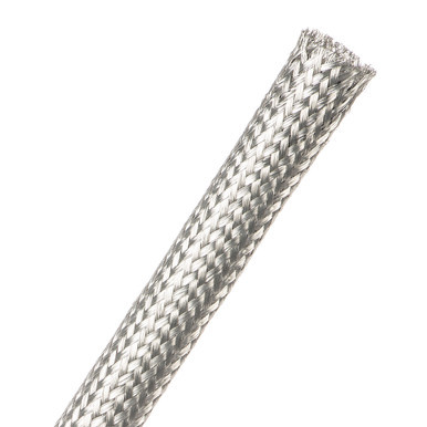 MBN0.50SV TechFlex Tube Braid, 1/2 Inch, Tinned Copper, 100ft Spool