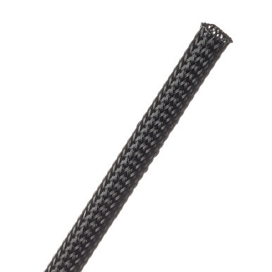 CCP0.25BK TechFlex Wrap, Clean Cut, 1/4 Inch, Black