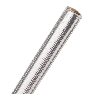 TTN0.63SV TechFlex Tube, Thermashield, 5/8 Inch, Silver, 13.5 Inch Piece