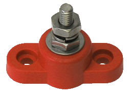 77025N02 VTE Red Junction Stud, Small 1/4"