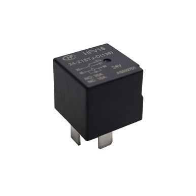 HFV15-24-Z1STJ-D(136) Hongfa Mini ISO Relay, 24 V, Black, Sealed