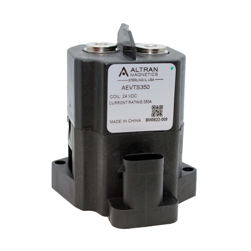 AEVTS350-CA Altran Magnetics DC Contactor, 350A, 24VDC Coil, Aux Contact