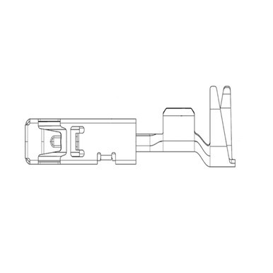 1928498650 Bosch Connector, Terminal, BTL 1.5, .5-1.0 sq mm, Tin