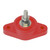77137N02 VTE Power Post, 3/8" Bolzen, rot