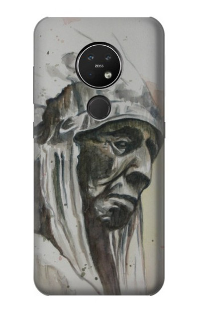 S0792 Indian Chief Case Cover Custodia per Nokia 7.2