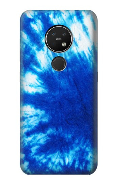 S1869 Tie Dye Blue Case Cover Custodia per Nokia 7.2