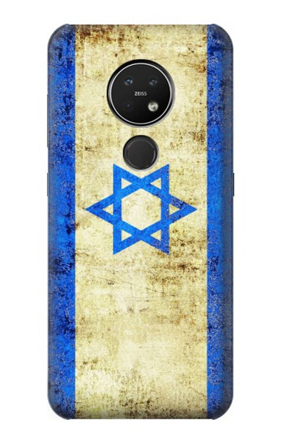 S2614 Israel Old Flag Case Cover Custodia per Nokia 7.2