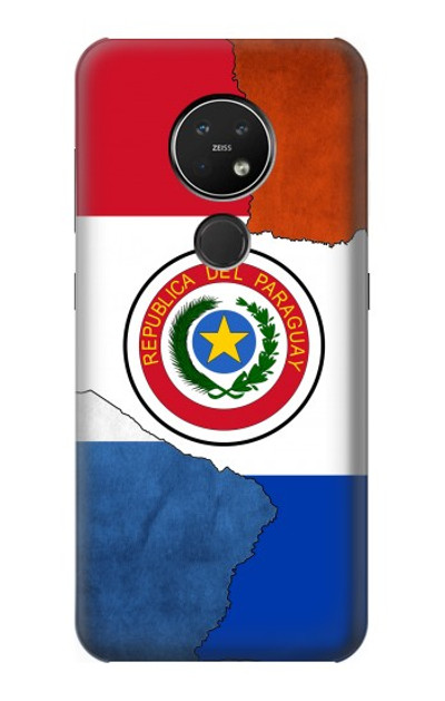 S3017 Paraguay Flag Case Cover Custodia per Nokia 7.2