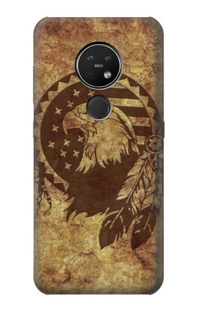 S3378 Native American Case Cover Custodia per Nokia 7.2