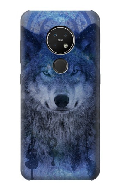 S3410 Wolf Dream Catcher Case Cover Custodia per Nokia 7.2