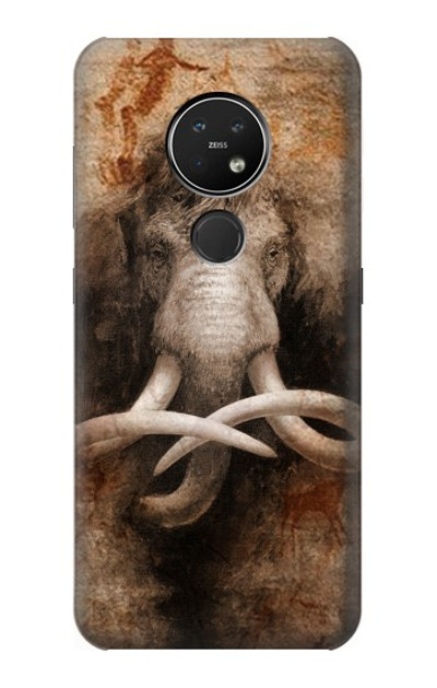 S3427 Mammoth Ancient Cave Art Case Cover Custodia per Nokia 7.2