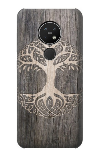 S3591 Viking Tree of Life Symbol Case Cover Custodia per Nokia 7.2