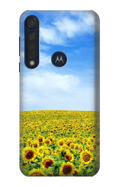 S0232 Sunflower Case Cover Custodia per Motorola Moto G8 Plus