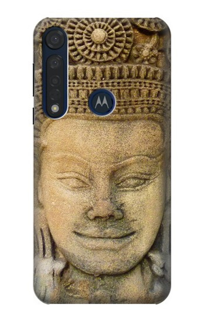 S2416 Apsaras Angkor Wat Cambodian Art Case Cover Custodia per Motorola Moto G8 Plus