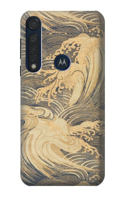 S2680 Japan Art Obi With Stylized Waves Case Cover Custodia per Motorola Moto G8 Plus