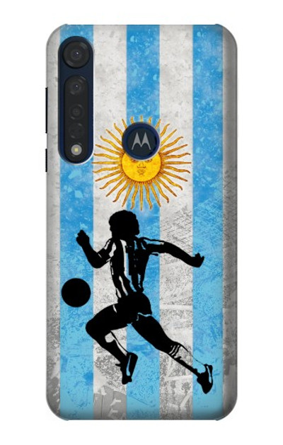 S2977 Argentina Football Soccer Case Cover Custodia per Motorola Moto G8 Plus