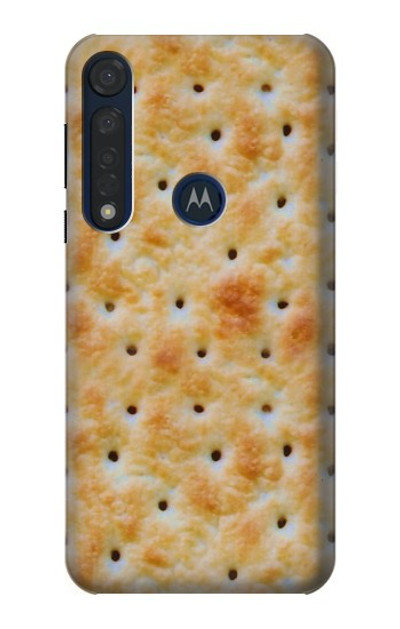 S2987 Cream Cracker Biscuits Case Cover Custodia per Motorola Moto G8 Plus